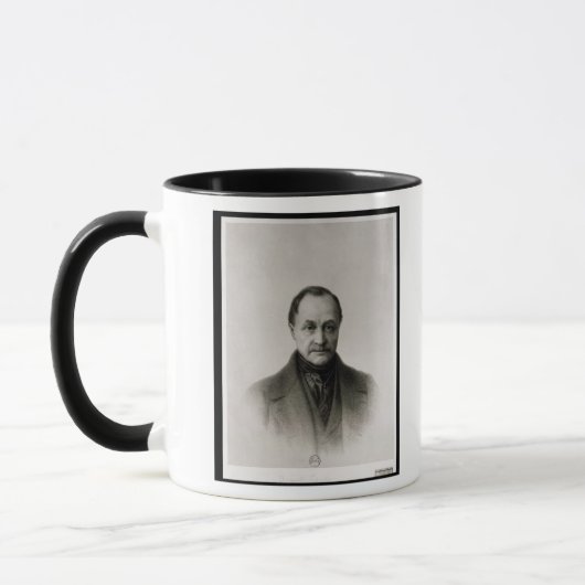 Mug Portrait d'Auguste Comte, philosophe français (Gauche)