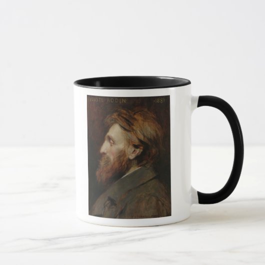 Mug Portrait d'Auguste Rodin 1881 (Droite)