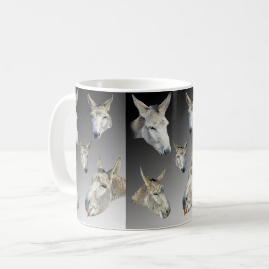 Mug portrait de A Donkey, (Devant gauche)