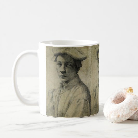 Mug Portrait de Andrea Quaratesi par Michelangelo (Avec donut)
