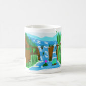 Mug Portrait de cascade (Centre)