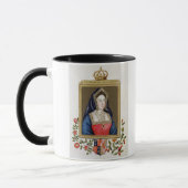 Mug Portrait de Catherine d'Aragon (1485-1536) ęrs Qu (Gauche)