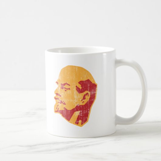 Mug portrait de cccp de Vladimir Lénine (Droite)