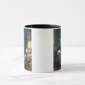 Mug Portrait de Charles Dickens (huile sur la toile) (Centre)