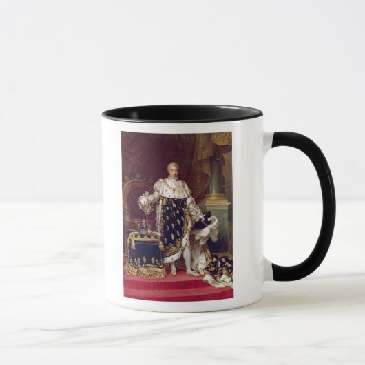 Mug Portrait de Charles X dans des robes longues de (Droite)