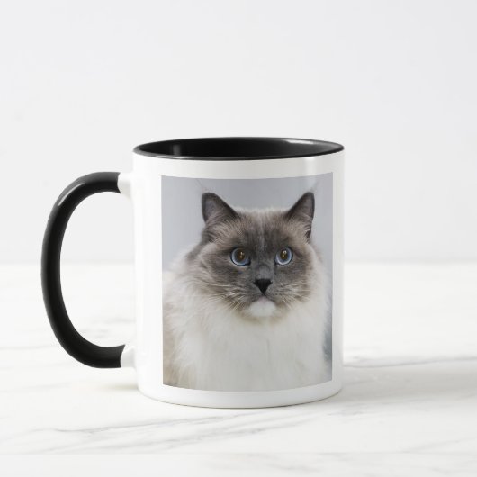 Mug Portrait de chat de Ragdoll (Gauche)