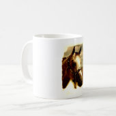 Mug Portrait de cheval (Devant gauche)