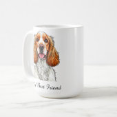Mug Portrait de Chien Cocker Spaniel Anglais (Devant gauche)