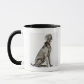 Mug Portrait de chien de Weimaraner (Gauche)