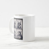 Mug Portrait de chien Husky (Devant gauche)