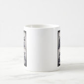 Mug Portrait de chien Husky (Centre)