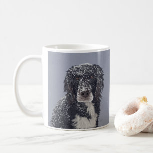 Mug Portrait de chien mélange de Spaniel