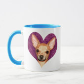 Mug Portrait de chiwawa (Gauche)