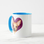 Mug Portrait de chiwawa (Devant gauche)