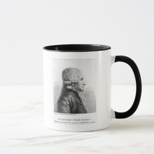 Mug Portrait de Claude Valdec de Lessart (Droite)