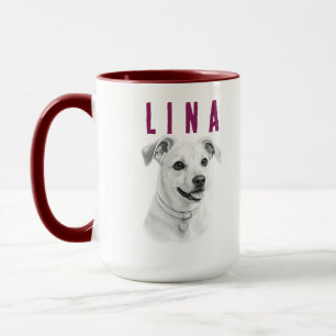 Mug Portrait de compagnie personnalisé