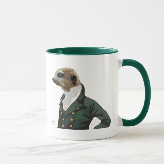 Mug Portrait de Dandy Meerkat (Droite)