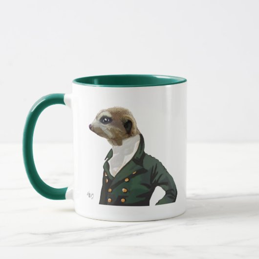 Mug Portrait de Dandy Meerkat (Gauche)
