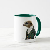 Mug Portrait de Dandy Meerkat (Devant droit)