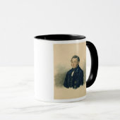 Mug Portrait de Faddey Venediktovich Bulgarin, c.1840 (Devant droit)