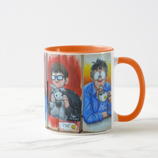 Mug Portrait de famille (Droite)