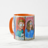 Mug Portrait de famille (Devant gauche)