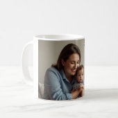 Mug "Portrait de famille avec des noms" (Devant gauche)