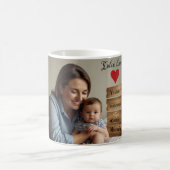 Mug "Portrait de famille avec des noms" (Centre)