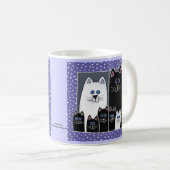 Mug Portrait de famille de Kitty (Devant droit)