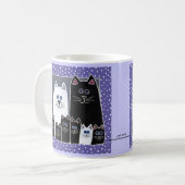 Mug Portrait de famille de Kitty (Devant gauche)