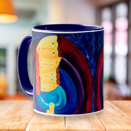 Mug Portrait de famille moderne ensemble