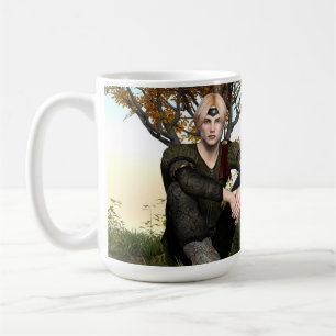 Mug Portrait de fantaisie du prince de la forêt médiév