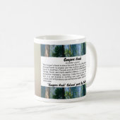 Mug Portrait de faucon de tonneliers (Devant droit)