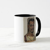 Mug Portrait de Fayum (cire d'encaustic sur le bois) (Devant droit)