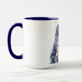 Mug Portrait de fille inspiré de l'anime (Gauche)