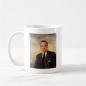 Mug Portrait de fonctionnaire de Lyndon Johnson (Gauche)