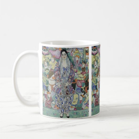 Mug Portrait de Friederike Maria Beer par Gustav Klimt (Gauche)