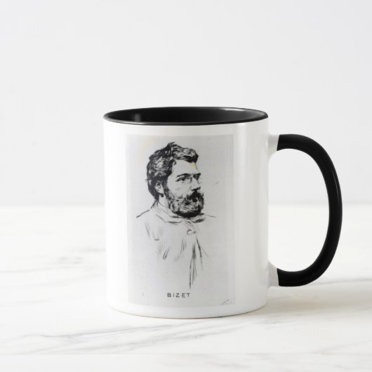 Mug Portrait de Georges Bizet (Droite)