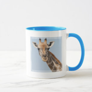 Mug Portrait de girafe angolais