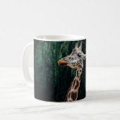 MUG PORTRAIT DE GIRAFFE CUIT (Devant gauche)