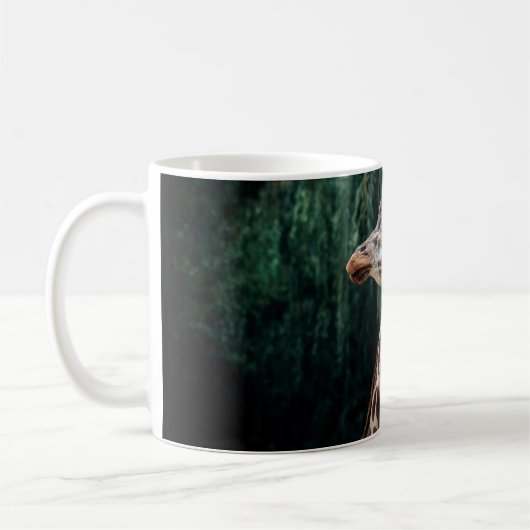 MUG PORTRAIT DE GIRAFFE CUIT (Gauche)