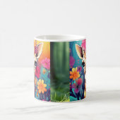 Mug Portrait de Giraffe Florale-9320 (Centre)