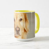 Mug Portrait de Golden Retriever (Devant droit)