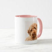Mug Portrait de Goldendoodle Studio (Devant droit)