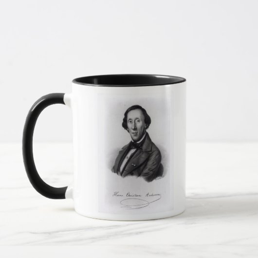 Mug Portrait de Hans Christian Andersen (Gauche)