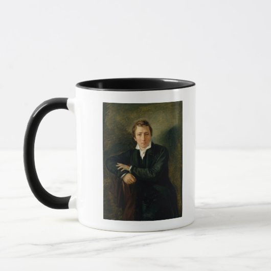 Mug Portrait de Heinrich Heine 1831 (Gauche)