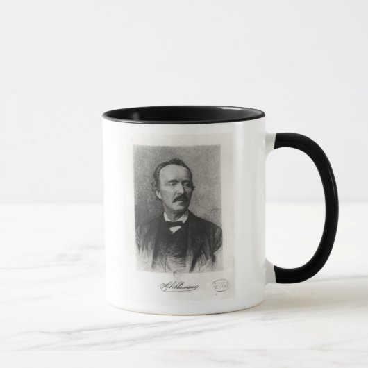 Mug Portrait de Heinrich Schliemann (Droite)