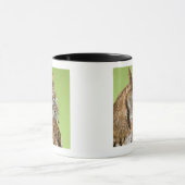 Mug Portrait de hibou de cri strident (Centre)