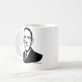 Mug Portrait de HP Lovecraft (Devant gauche)