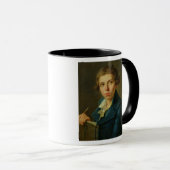 Mug Portrait de Jacques-Louis David comme jeunesse (Devant droit)